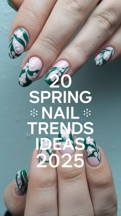 Spring Nail Trends Ideas 2025: The Hottest Colors, Shapes, and Designs