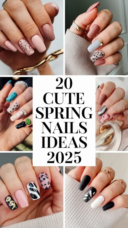 Cute Spring Nails Ideas 2025: Fresh and Trendy Designs for the Season