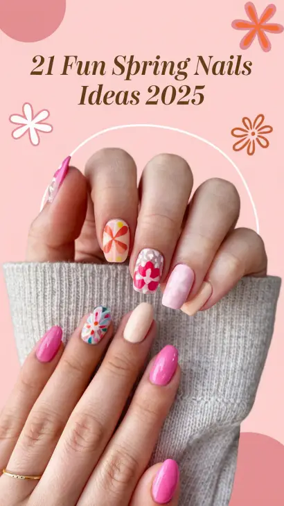 Fun Spring Nails Ideas 2025: Creative and Trendy Designs to Try This Season