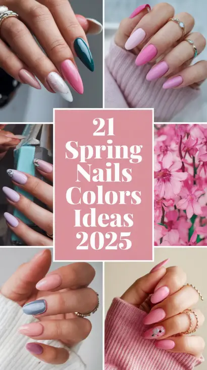 Spring Nails Colors Ideas 2025: Vibrant Inspiration for a Trendy Look