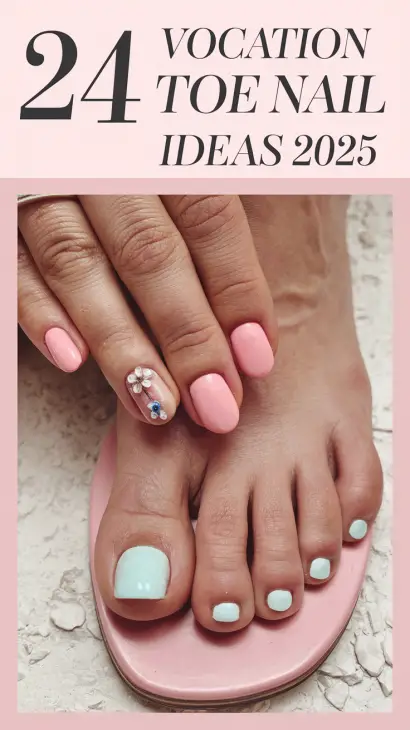 24 Best Vacation Toe Nail Ideas for a Stylish Look