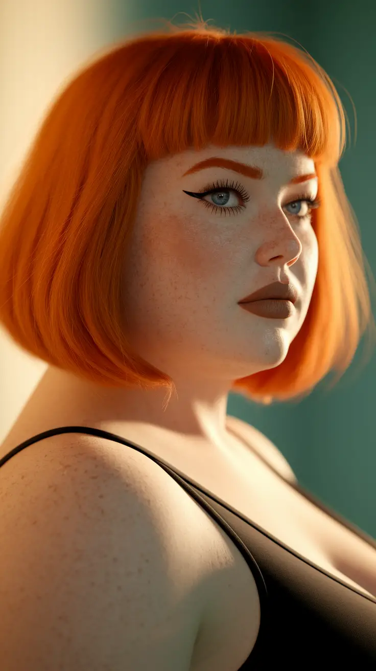 Flattering Short Haircuts for Plus Size Women: Stylish and Confident Looks