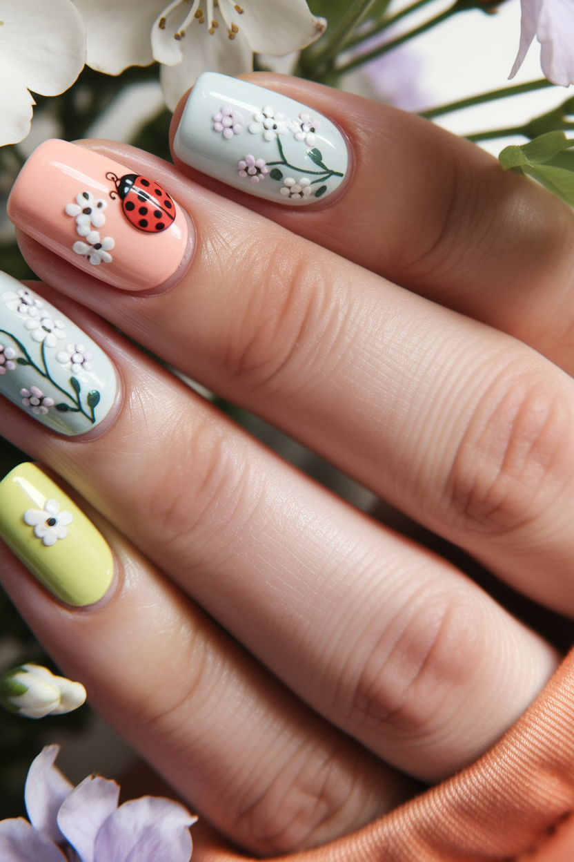 April Nails Design Ideas 2025: Fresh & Trendy Looks for Spring