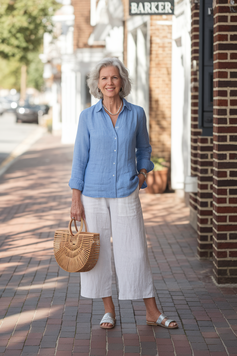 Summer Outfits for Women Over 40 - 2025