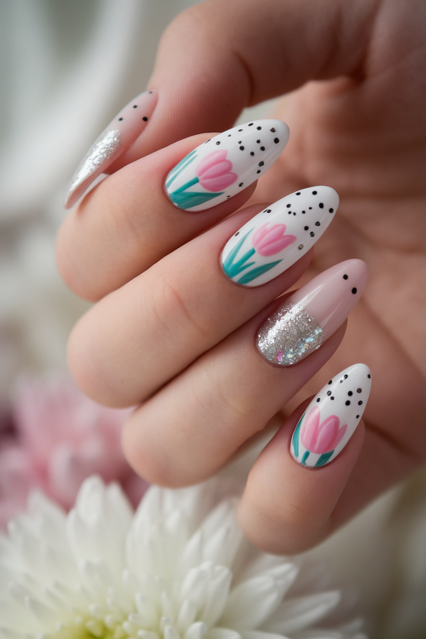 April Nails Ideas 2025: Fresh Spring Manicure Trends