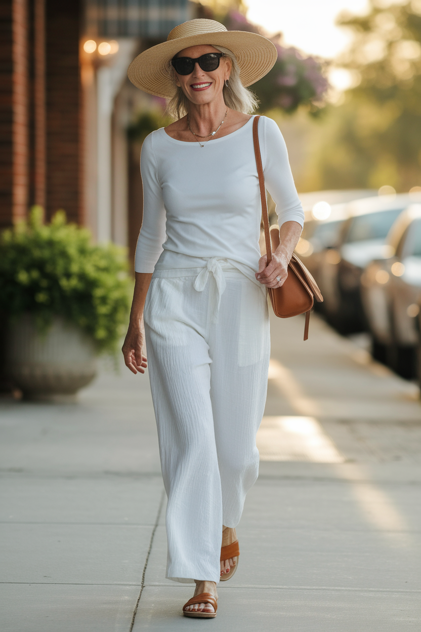 Summer Outfits for Women Over 40 - 2025