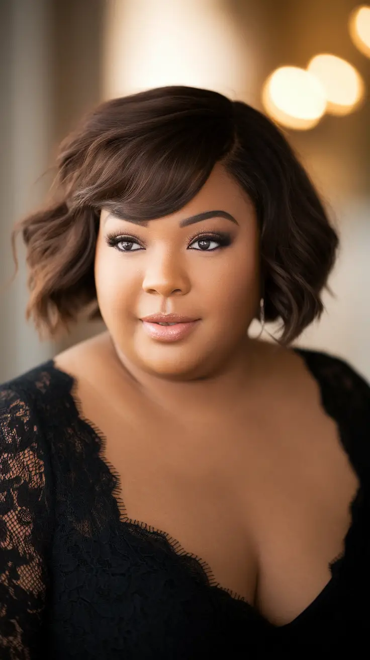 Flattering Short Haircuts for Plus Size Women: Stylish and Confident Looks