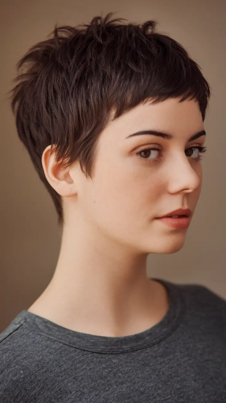 The Bold Elegance of a Buzz Cut for Women