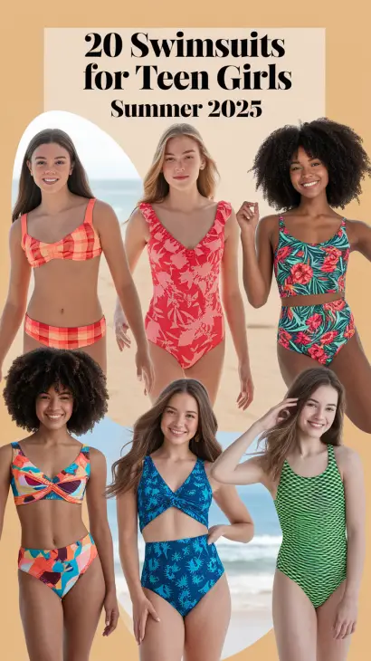 20 Trendy Swimsuits for Teen Girls: Must-Have Summer Styles for 2025