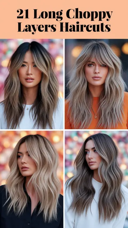 The Ultimate Guide to Long Choppy Layers Haircuts