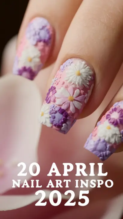 April Nails Ideas 2025: Fresh Spring Manicure Trends