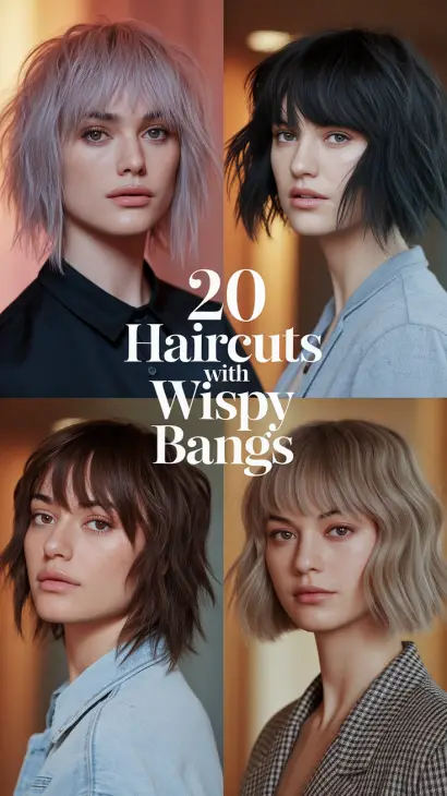 Haircuts with Wispy Bangs: The Ultimate Trend Guide for a Soft, Effortless Look