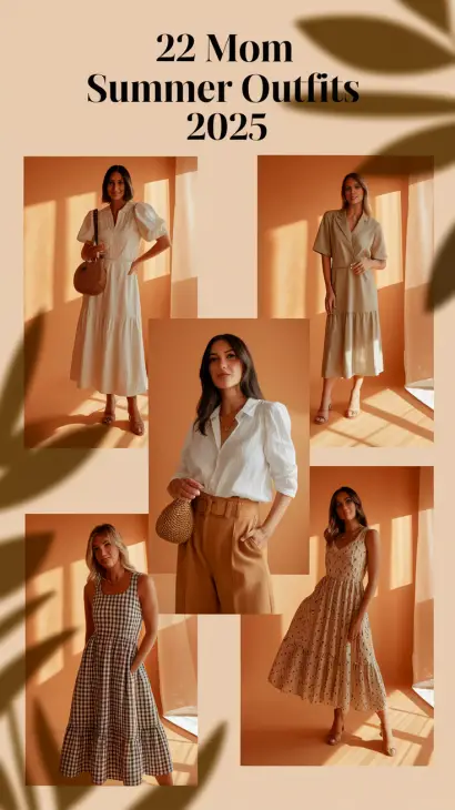 Mom Summer Outfits 2025: Stylish, Comfortable, and Practical Looks for Every Occasion