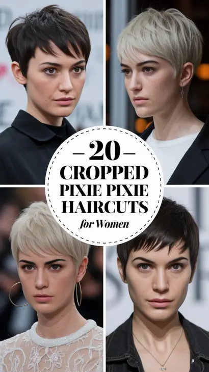 Cropped Pixie Haircuts for Women: Stylish & Modern Looks