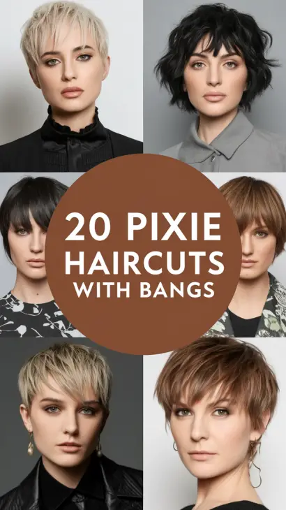 The Ultimate Guide to Pixie Haircuts with Bangs: Styles for Every Face Shape & Personality