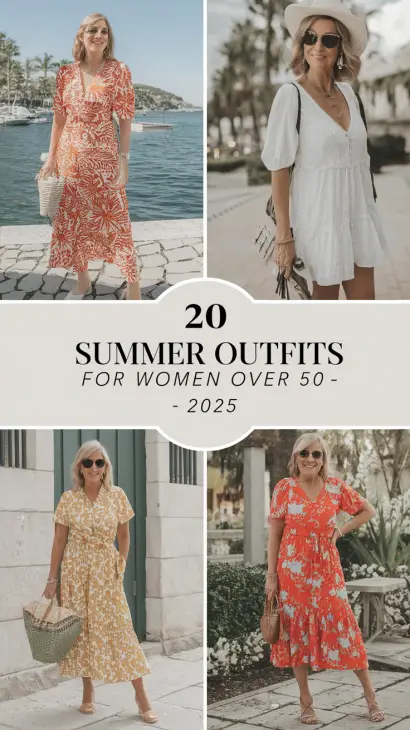 Summer Outfits for Women Over 50 – 2025: Chic, Comfortable, and Timeless Looks