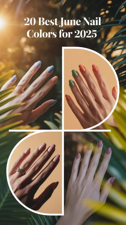 Best June Nail Colors for 2025: Trendy Shades You’ll Be Obsessed With