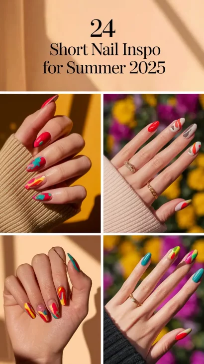 Short Nail Inspo for Summer 2025: Cute, Trendy & Totally Wearable Designs