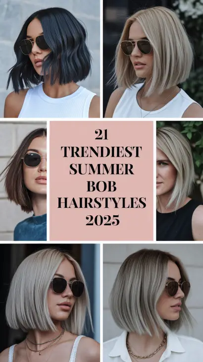 Bob It Like It’s Hot: Trendiest Summer Bob Hairstyles 2025