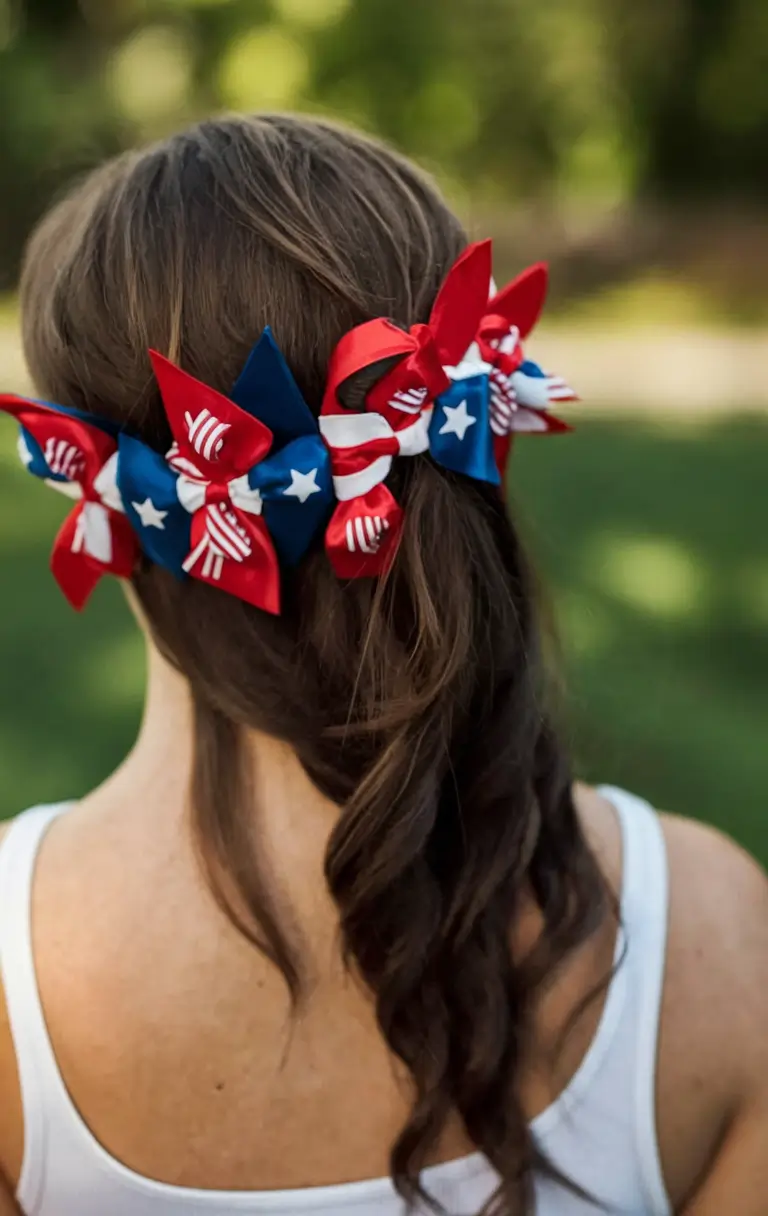 cute-4th-of-july-hairstyle-Freedom-Flow-with-Floral-Touch