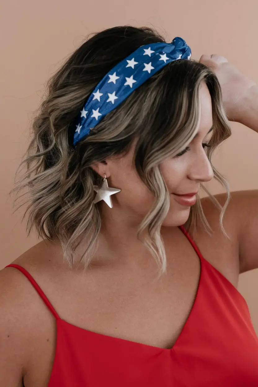 4th-of-july-hair-with-tinsel-Starry-Waves-and-Sunshine
