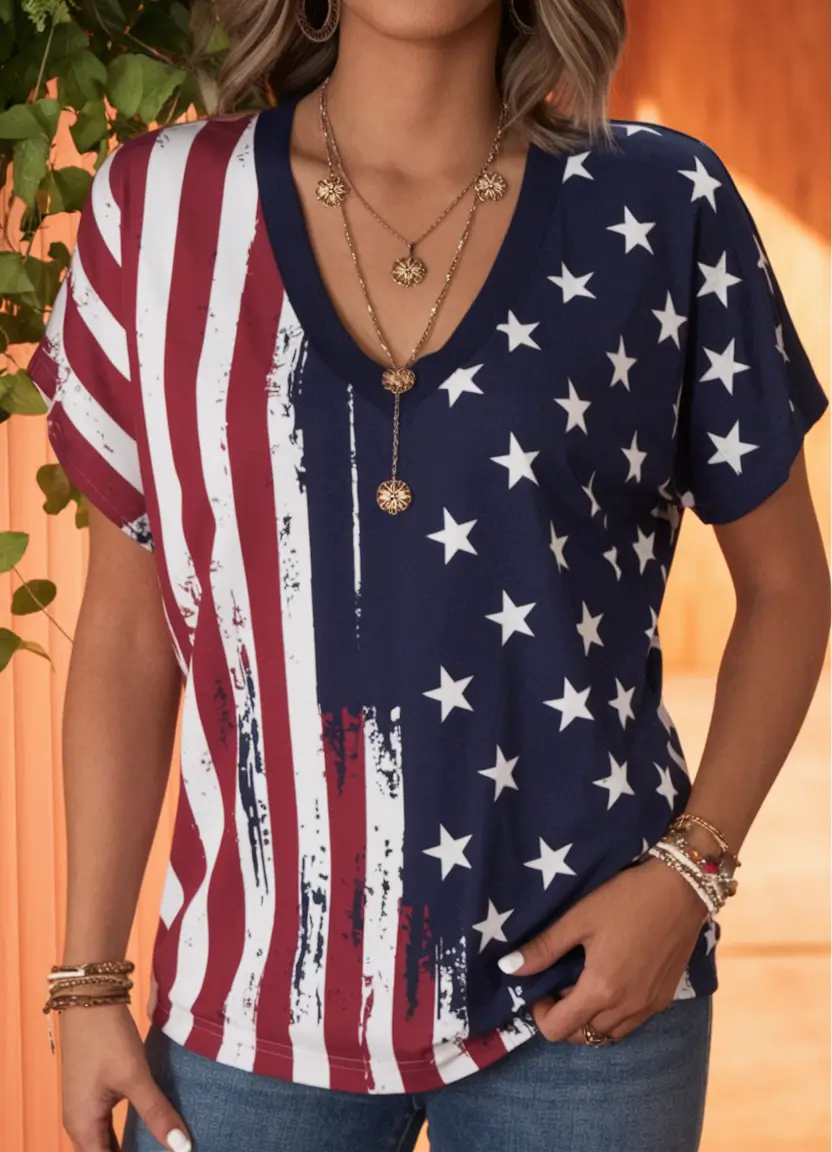 4th of july outfits All-American Sweetheart Energy