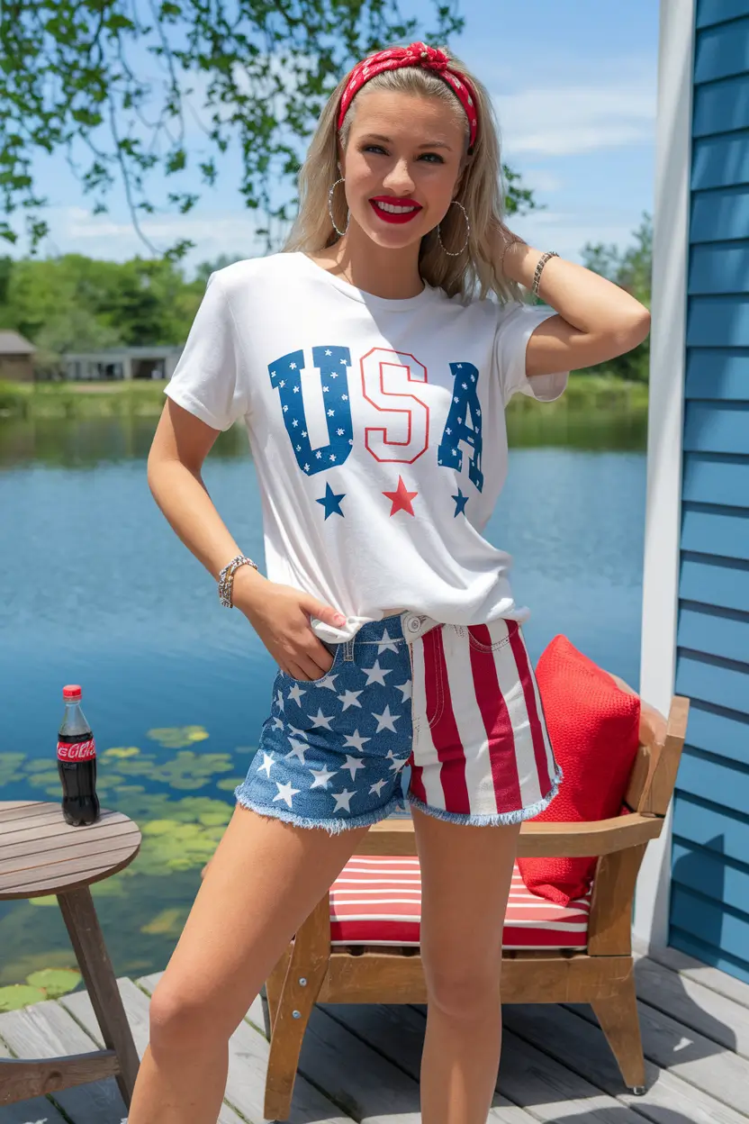 4th of July 2025 Outfits That Sparkle - Stars & Stripes Meet Street Style