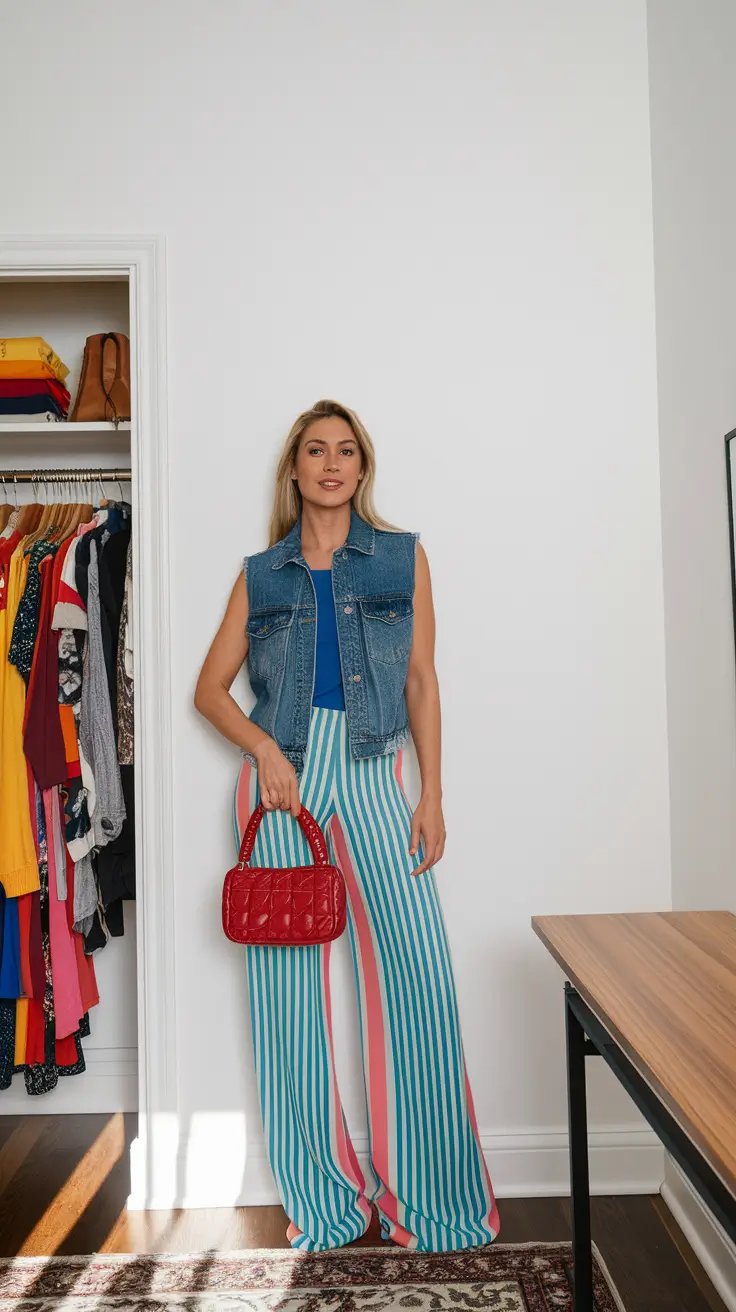4th of july outfits Firecracker Color Blocking