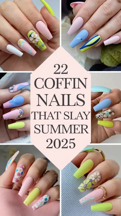 Coffin Nails That Slay Summer 2025: Bold, Chic & Totally You