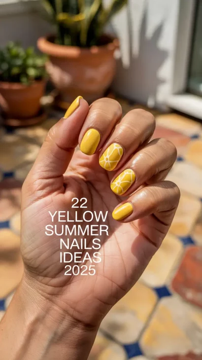 Top Yellow Summer Nails Ideas 2025: Bright, Fun & Easy Designs