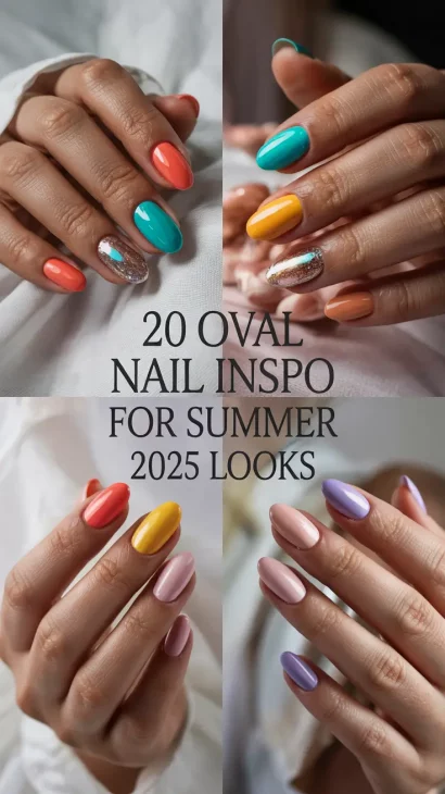 Oval Nail Inspo for Summer 2025 Looks: Trendy Shapes & Timeless Designs