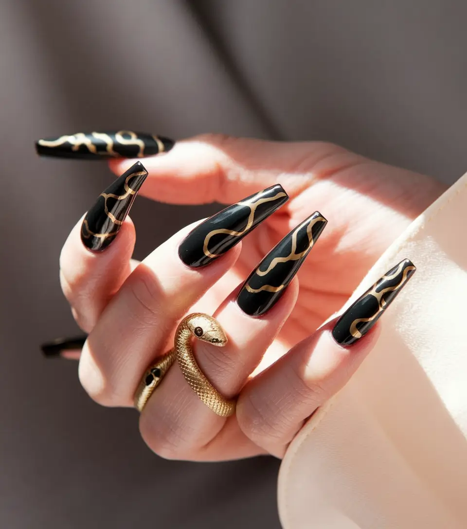 basic summer nails ideas 2025 Delicate Bees on a Sheer Nude Base