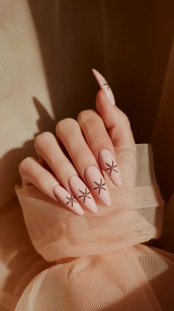 boho nails designs bohemian summer beach Starburst Neutrals with a Chic Twist