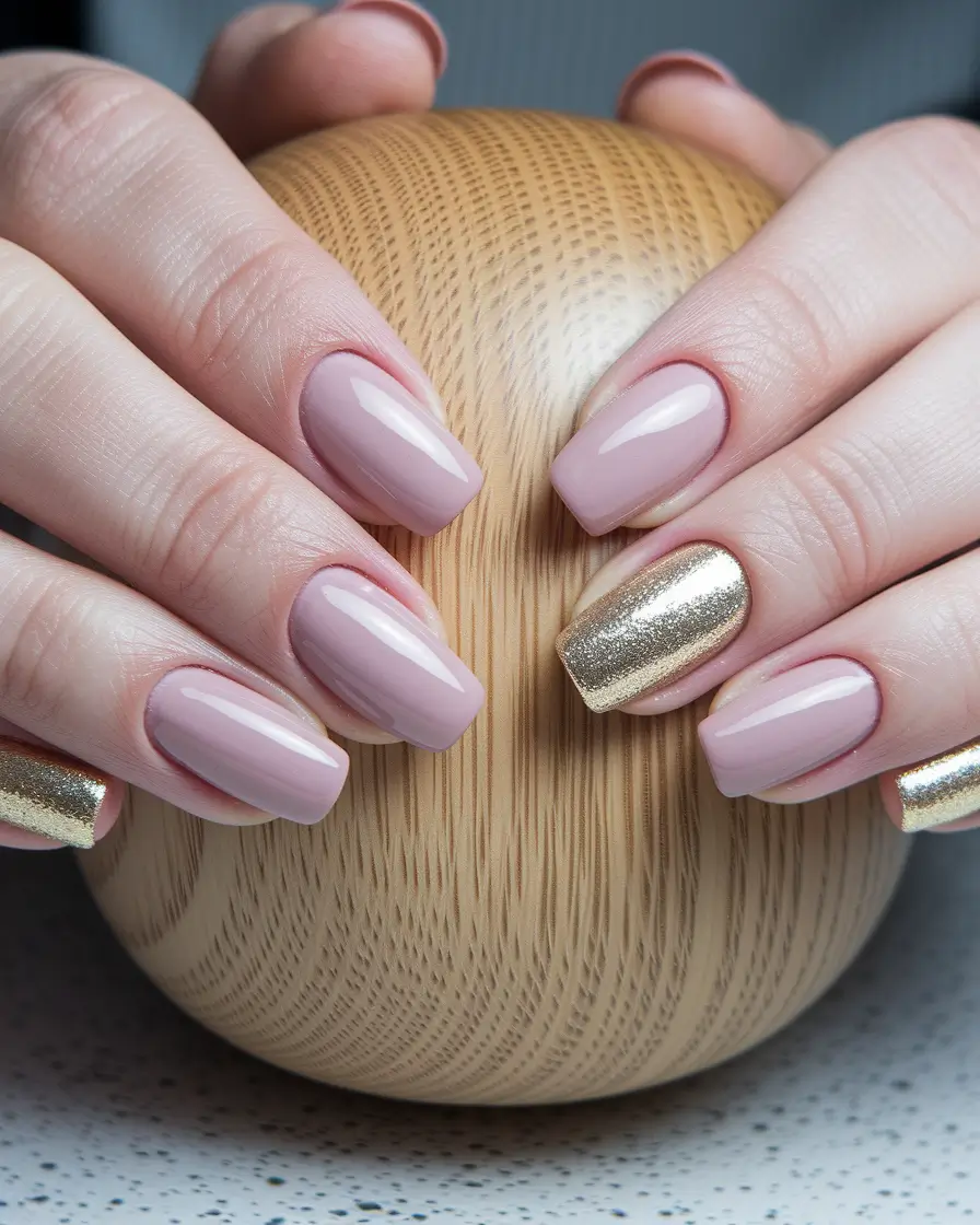 colorful summer nails simple Champagne Kisses & Blush Wishes