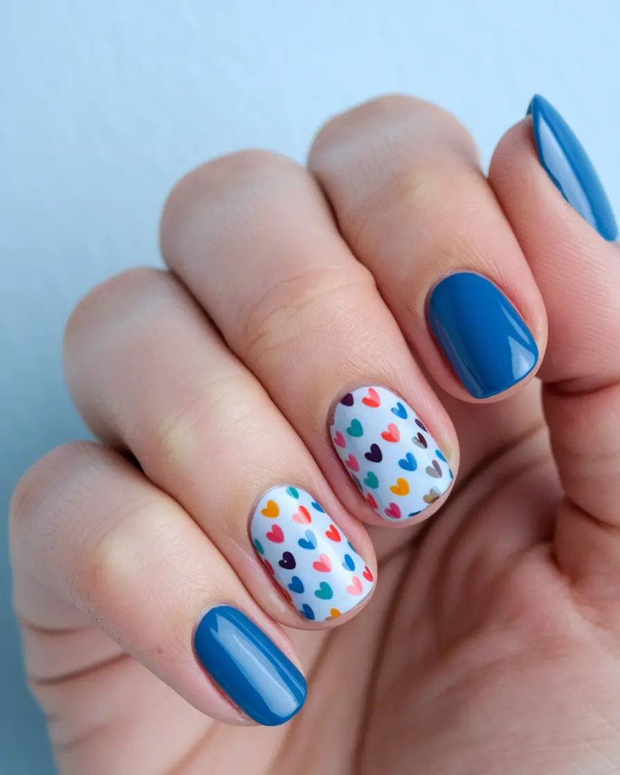 Easy & Cute July 4th Nails for 2025 - Colorful Confetti Vibes