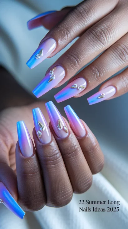 Summer Long Nails Ideas 2025: Cute & Creative Round Nail Designs to Try