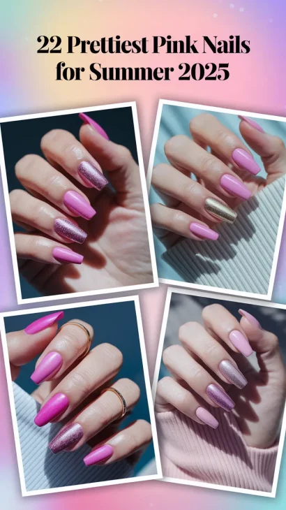 Prettiest Pink Nails for Summer 2025: Stunning Designs to Try This Season