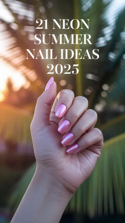 Neon Summer Nail Ideas 2025: 21 Bright & Fun Designs to Try This Season