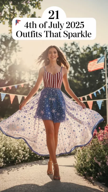 4th of July 2025 Outfits That Sparkle with Preppy Aesthetic Charm