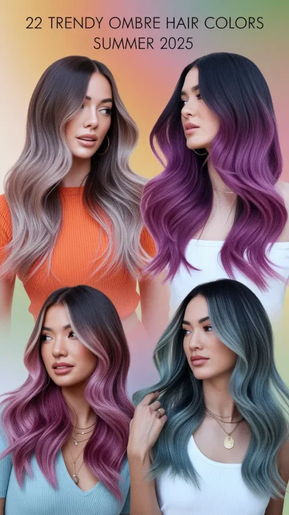 Trendy Ombre Hair Colors – Summer 2025 That Are Too Gorgeous to Ignore