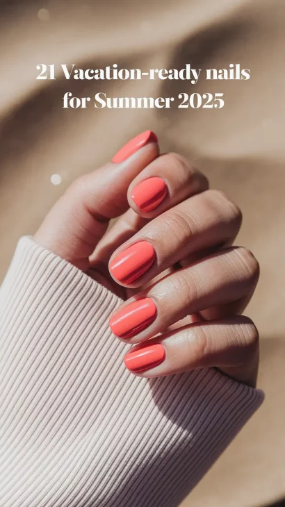 Vacation-Ready Nails for Summer 2025: Beachy Looks to Steal Now