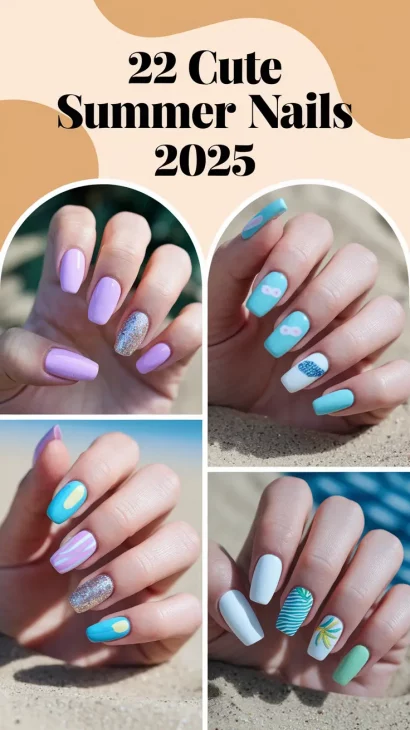 Cute Summer Nails Ideas 2025 You’ll Want to Screenshot Immediately