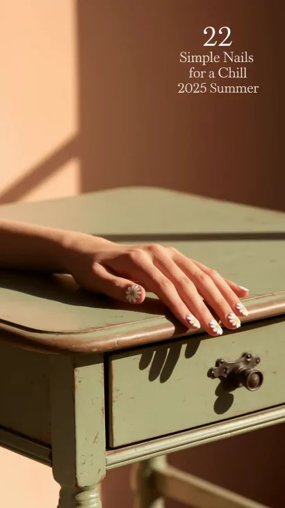 Simple Nails for a Chill 2025 Summer: Soft, Cute & Classy Ideas