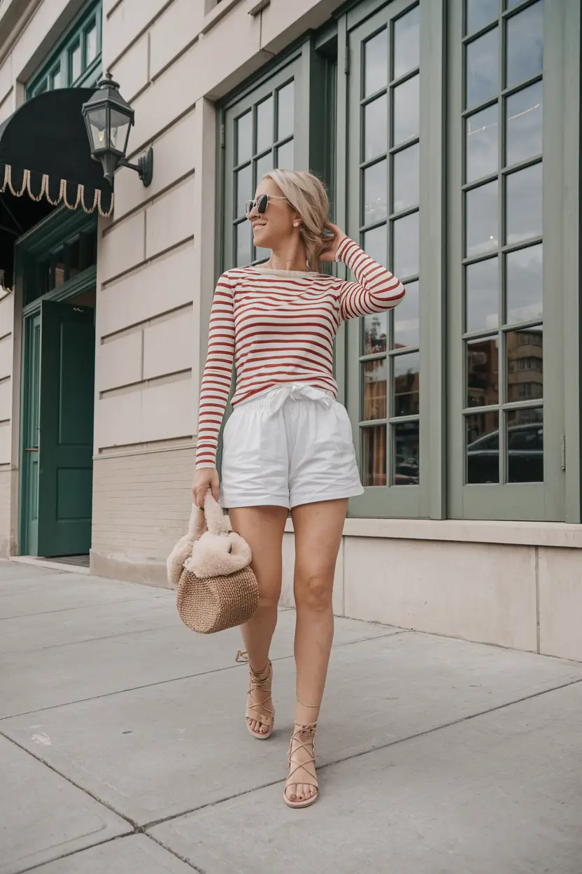 july outfits Candy Stripes and Barefoot Ease