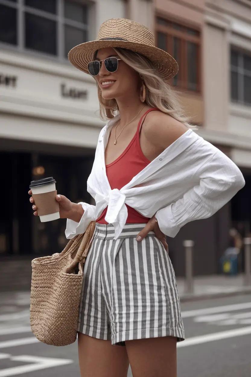 july outfits london+Effortlessly City-Ready Stripes