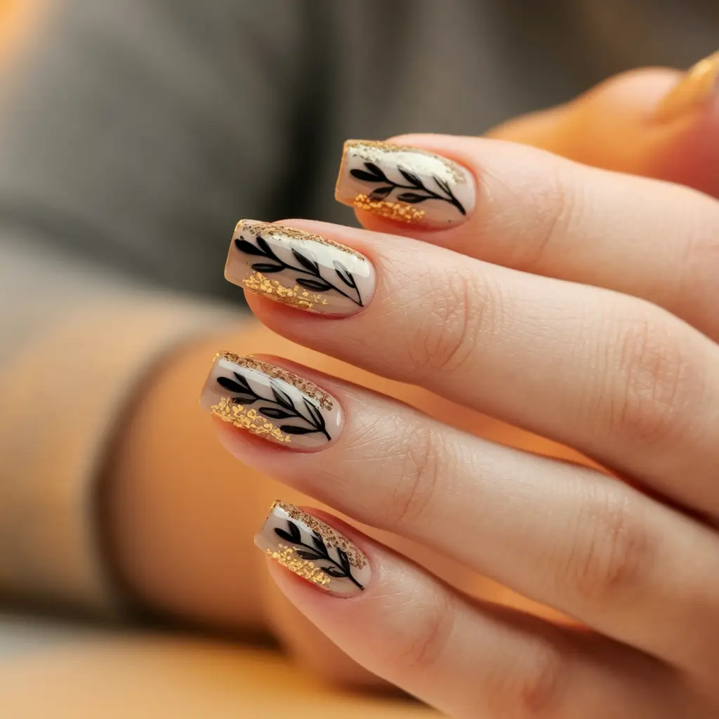 pretty nails Yellow Crisscross Statement Nails