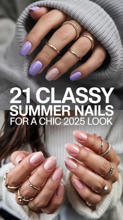 Classy Summer Nails for a Chic 2025 Look