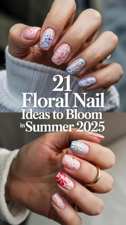 Floral Nail Ideas to Bloom in Summer 2025