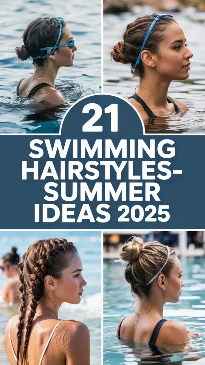 Swimming Hairstyles – Summer Ideas 2025 You’ll Actually Want to Wear
