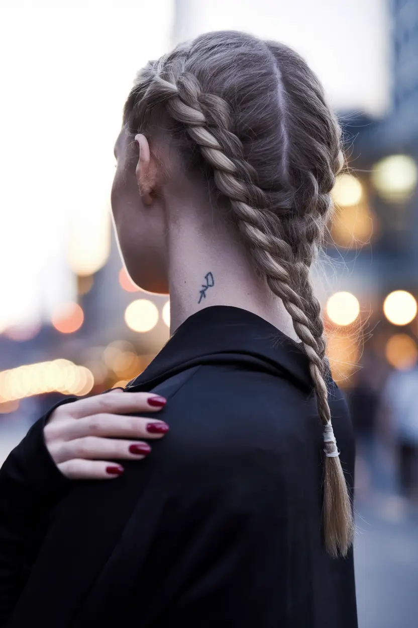 medium hair summer hairstyles Defined Boxer Braids for Athletic Edge